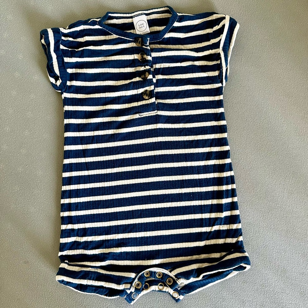 Lou Lou & Co Jack Ribbed Romper